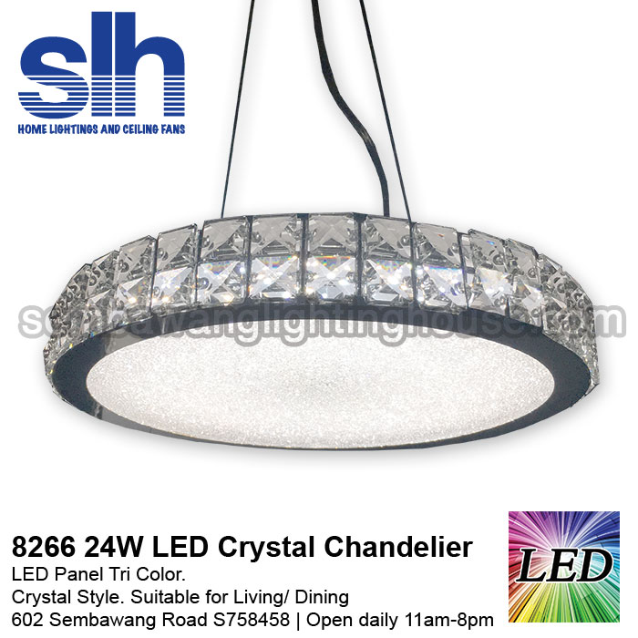 Cc7 8266 Led Drum Crystal Chandelier Semba Lighting House Pte Ltd Cc7 8266 Crystal Chandelier Led Semba Lighting House