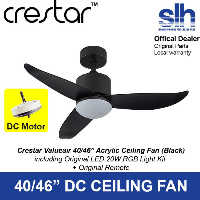 Crestar Valueair DC Ceiling Fan